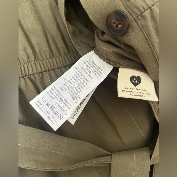 Madewell Short-Sleeved Belted Jumpsuit (S) - Picture 5 of 10